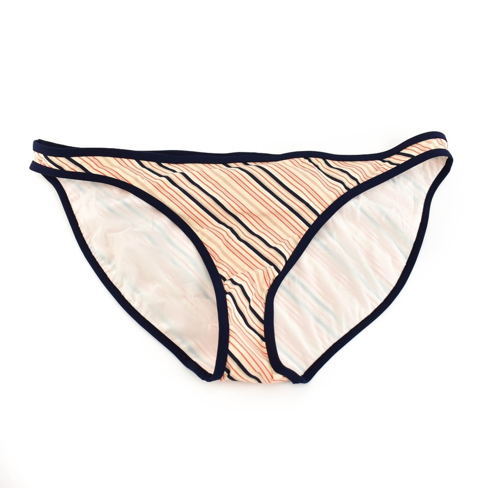 TORY BURCH Havana Multicolor Striped Bikini Bottom